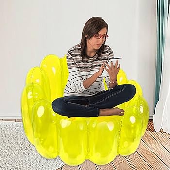 Amazon.co.jp: 透明インフレータブルラウンジチェア クリアPVC